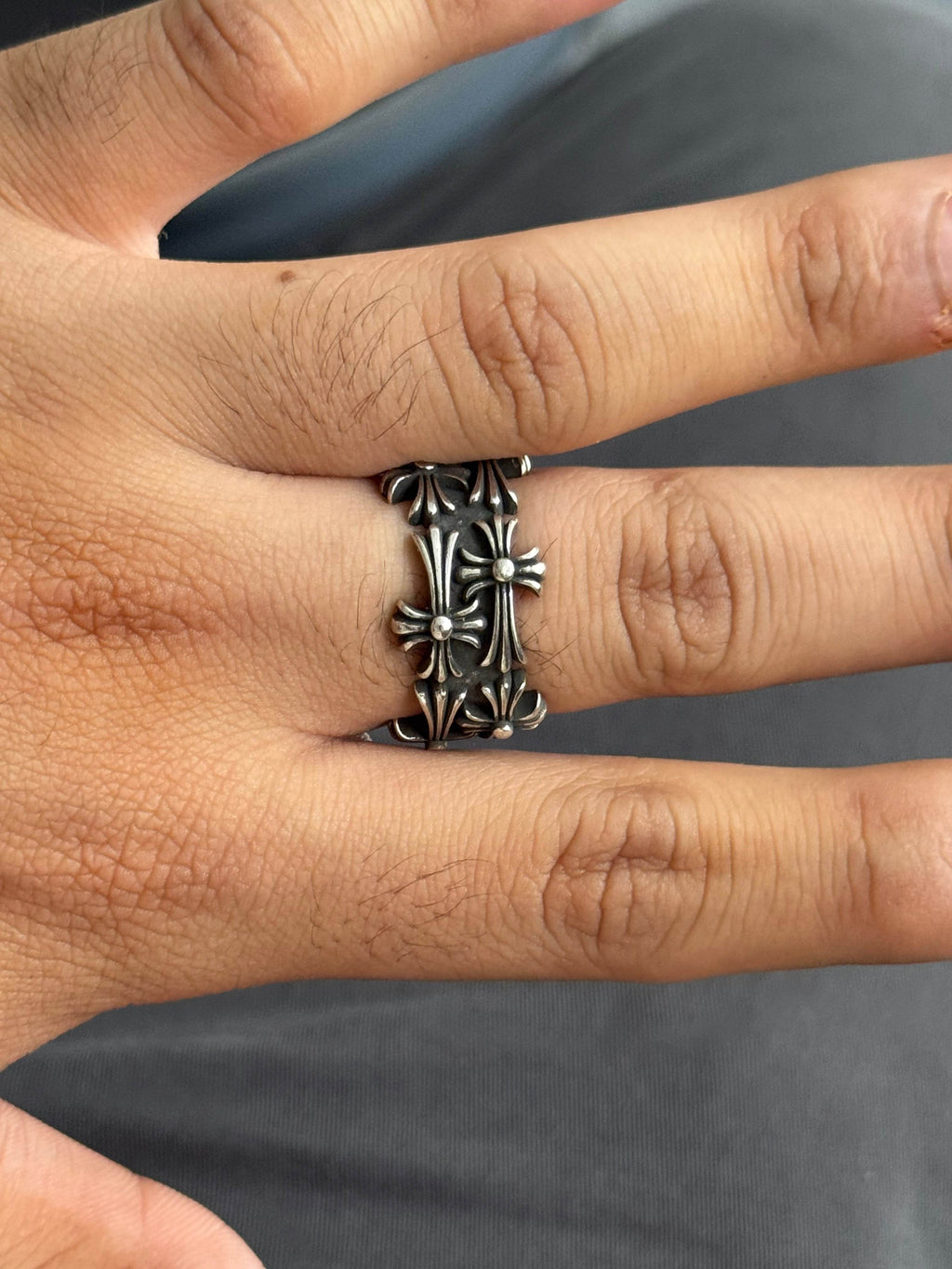 Anillo Chrome Hearts - PALESSI