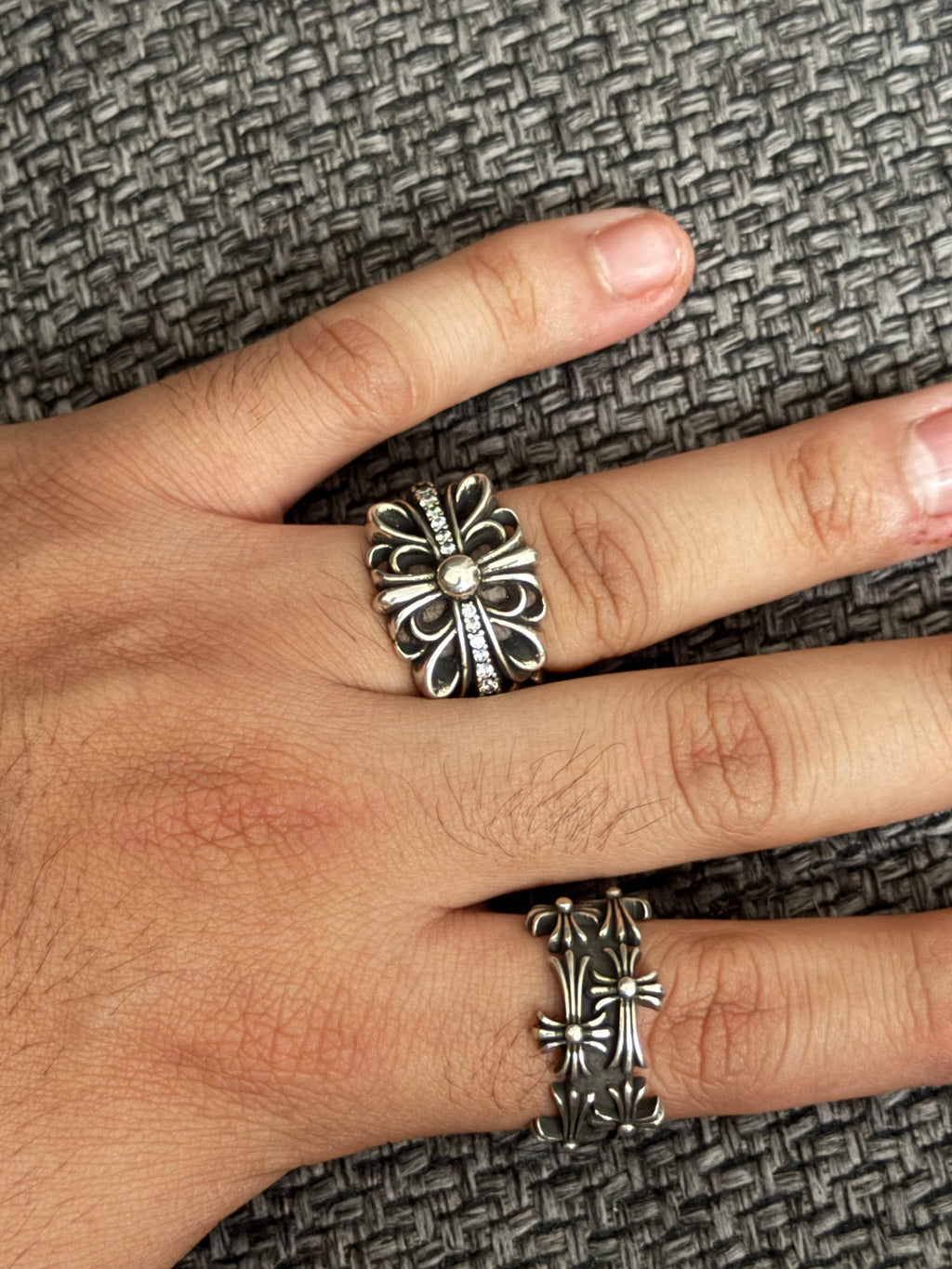 Anillo Chrome Hearts - PALESSI